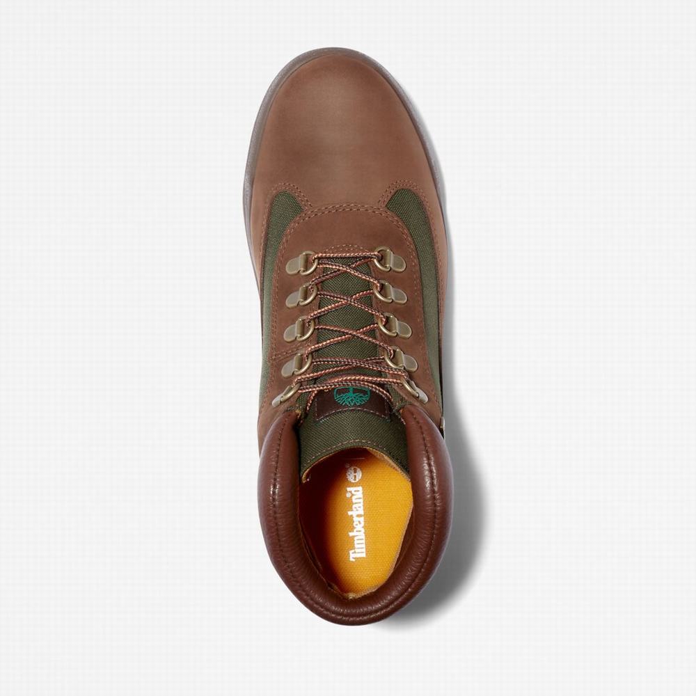 Timberland Waterproof Field Bot Erkek Koyu Kahverengi | TR-6209L