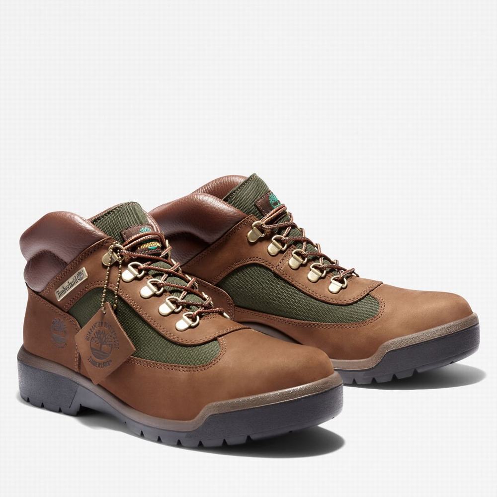 Timberland Waterproof Field Bot Erkek Koyu Kahverengi | TR-6209L