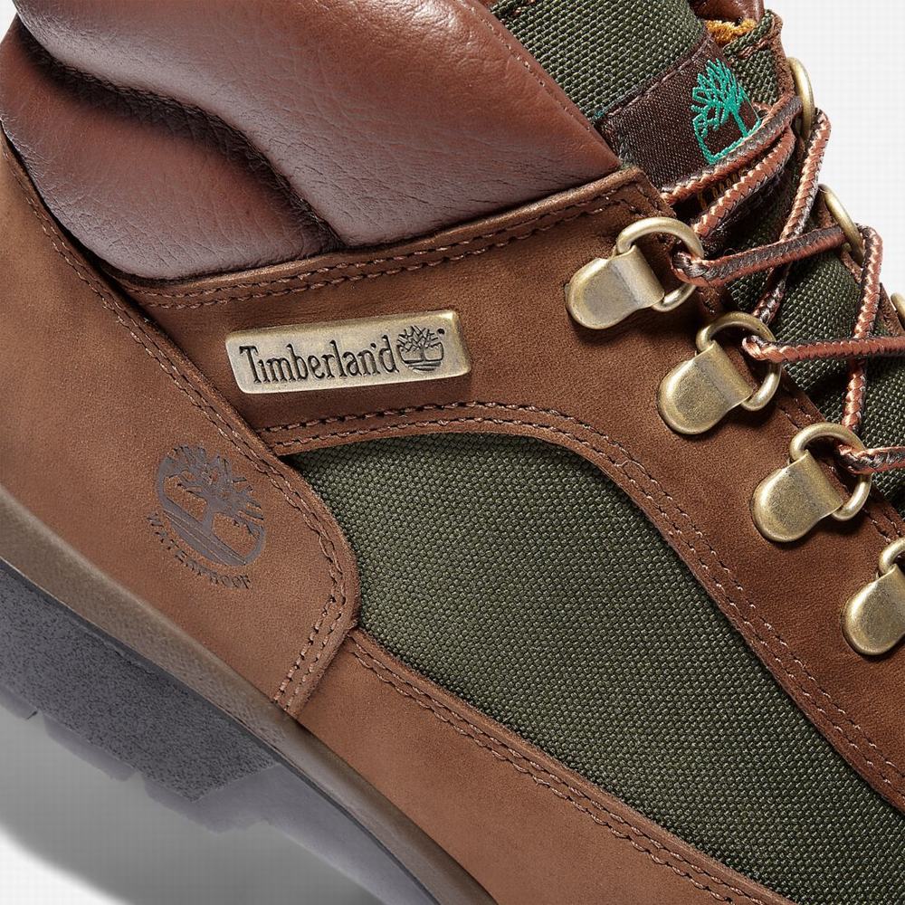 Timberland Waterproof Field Bot Erkek Koyu Kahverengi | TR-6209L