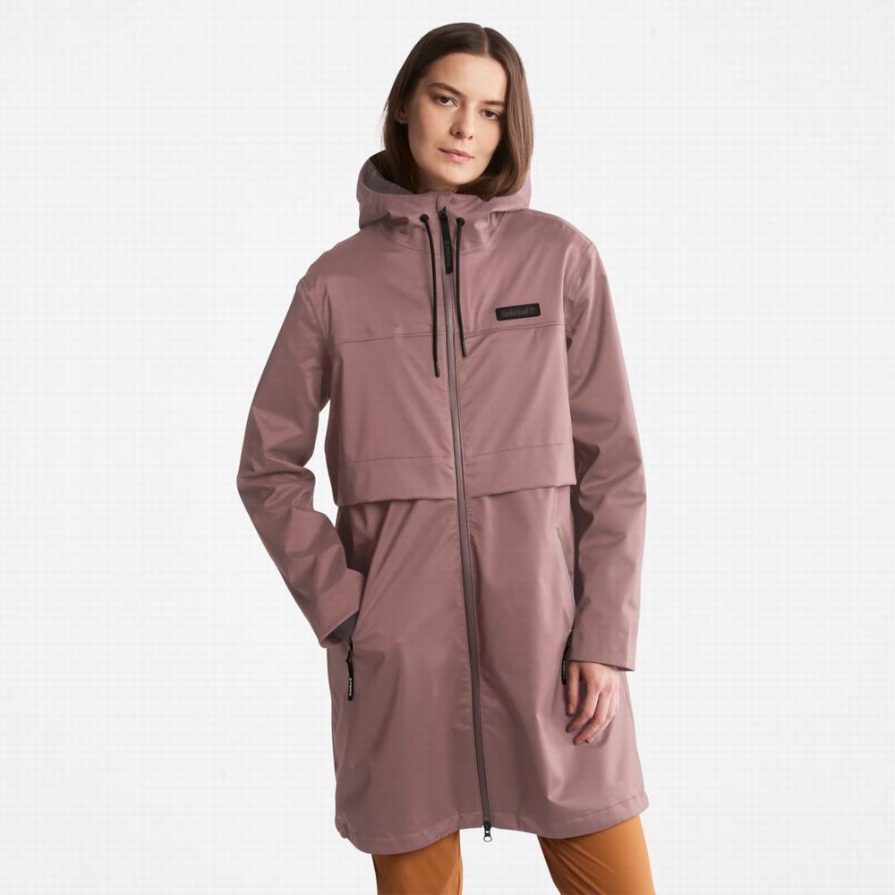 Timberland Waterproof Mid-length Parka Ceketler Kadın Mor | TR-1480T