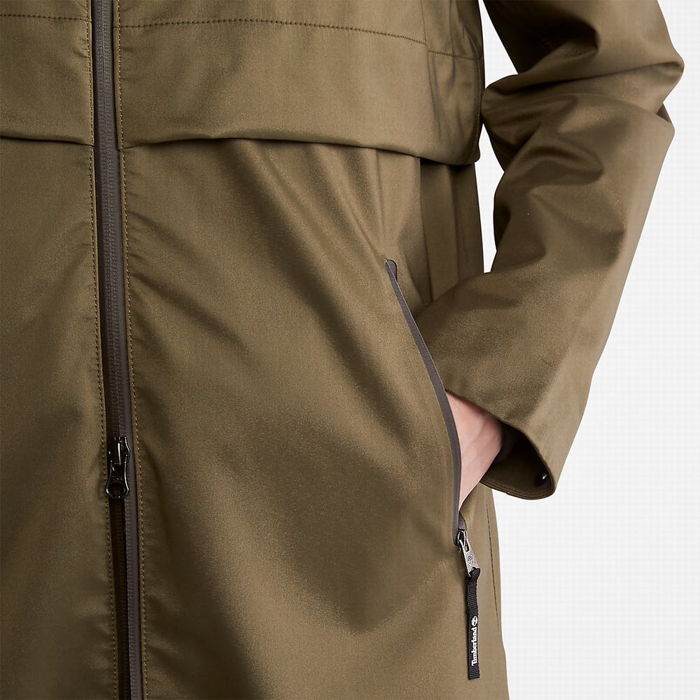 Timberland Waterproof Mid-length Parka Ceketler Kadın Koyu Yeşil | TR-5930P