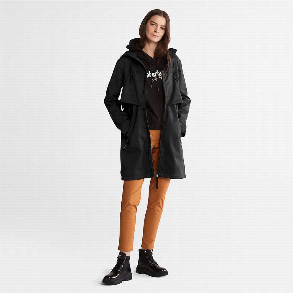 Timberland Waterproof Mid-length Parka Ceketler Kadın Siyah | TR-6258U