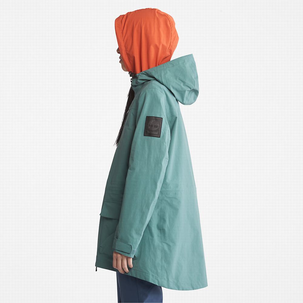Timberland Waterproof Utility Ceket Kadın Turkuaz | TR-5031R