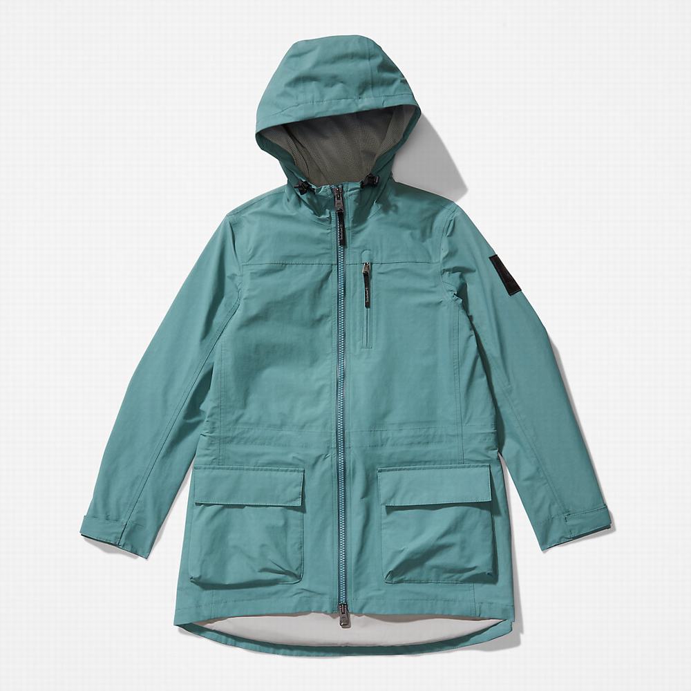 Timberland Waterproof Utility Ceket Kadın Turkuaz | TR-5031R