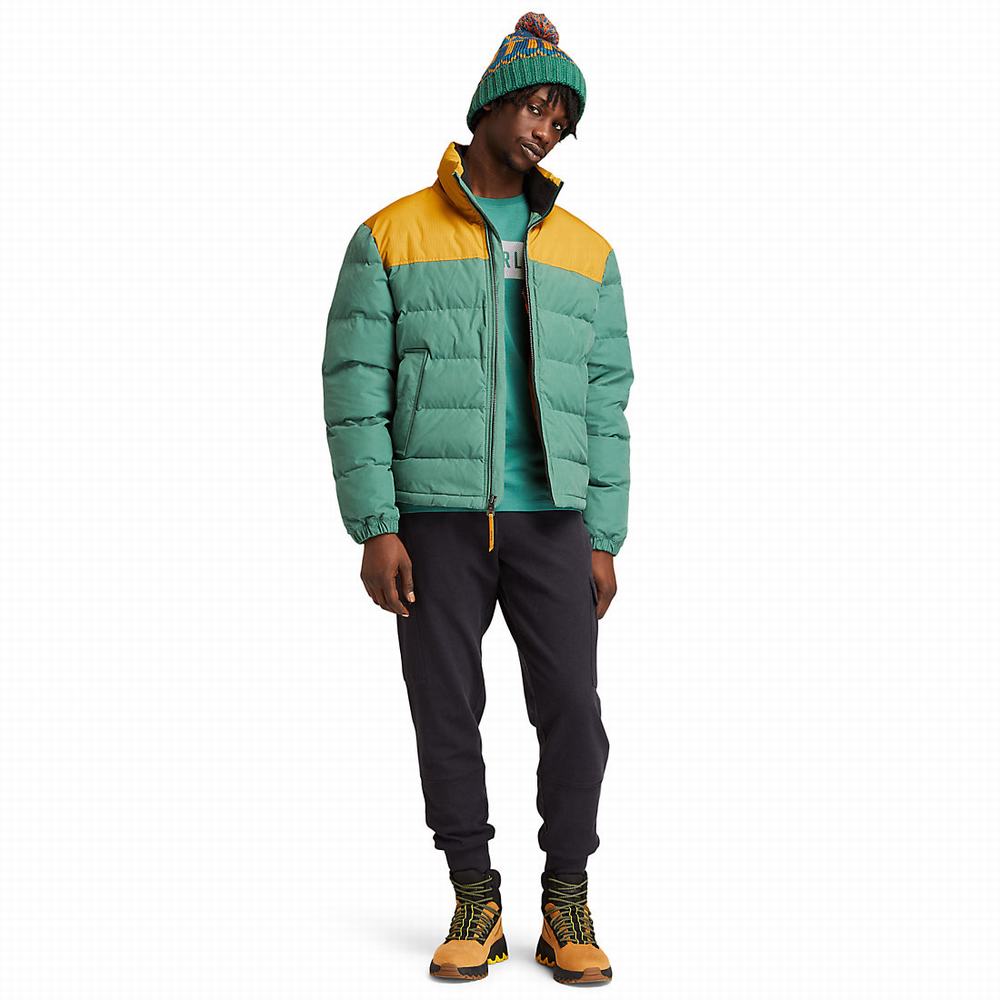 Timberland Welch Mountain Puffer Ceket Erkek Yeşil | TR-1930H