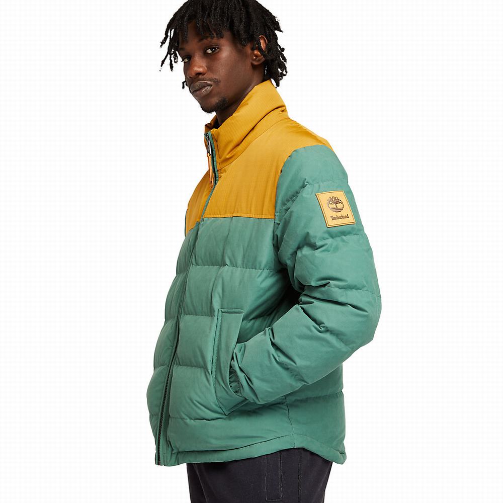 Timberland Welch Mountain Puffer Ceket Erkek Yeşil | TR-1930H