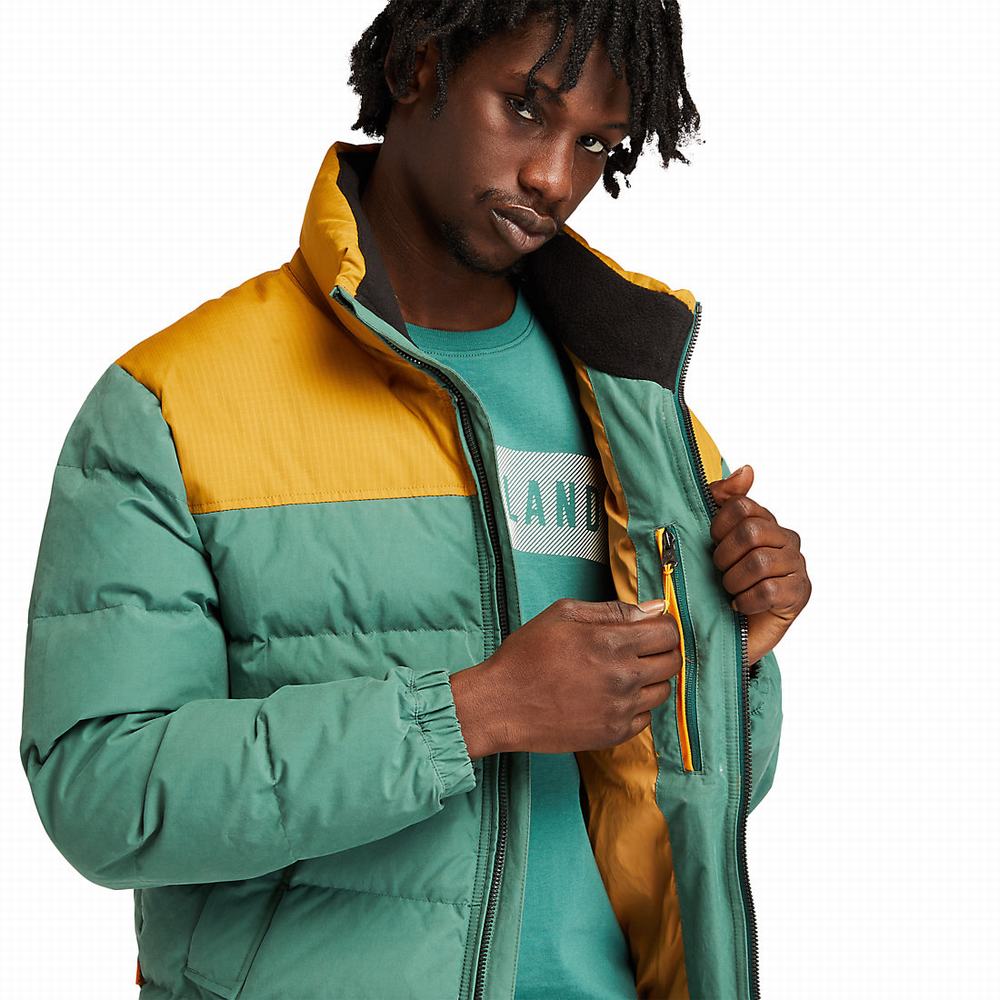 Timberland Welch Mountain Puffer Ceket Erkek Yeşil | TR-1930H