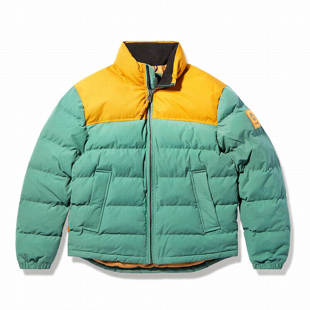Timberland Welch Mountain Puffer Ceket Erkek Yeşil | TR-1930H