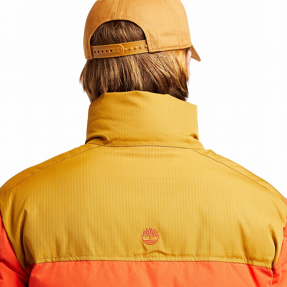 Timberland Welch Mountain Puffer Ceket Erkek Turuncu | TR-7103J