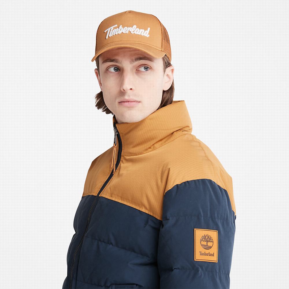 Timberland Welch Mountain Puffer Ceket Erkek Lacivert | TR-7438A
