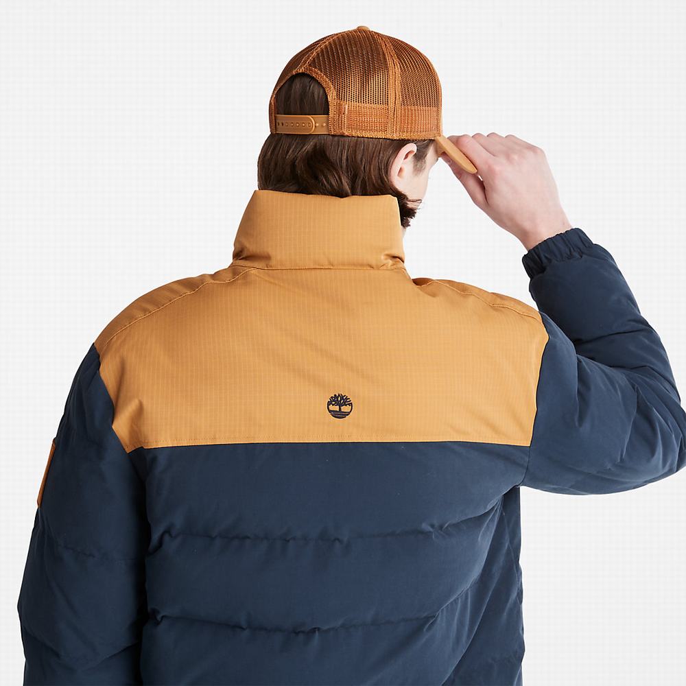 Timberland Welch Mountain Puffer Ceket Erkek Lacivert | TR-7438A