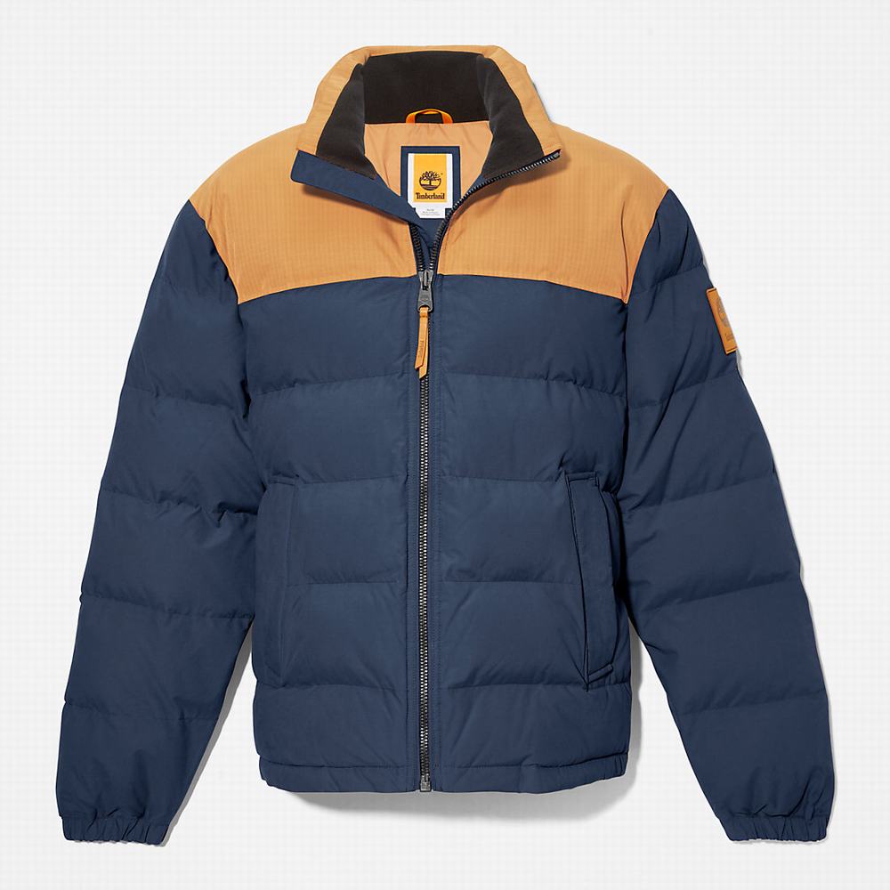 Timberland Welch Mountain Puffer Ceket Erkek Lacivert | TR-7438A