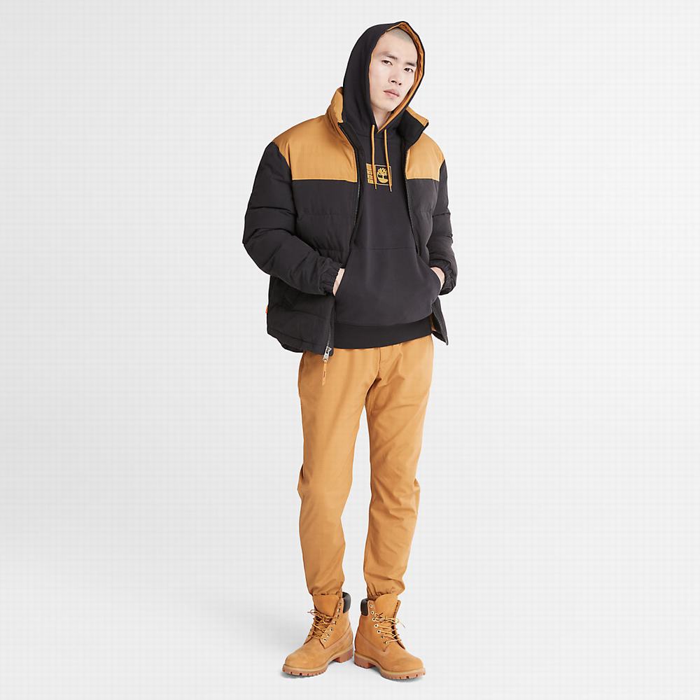 Timberland Welch Mountain Puffer Ceket Erkek Siyah | TR-8432U