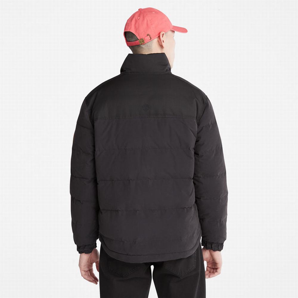 Timberland Welch Mountain Reversible Puffer Ceket Erkek Siyah | TR-6312Q