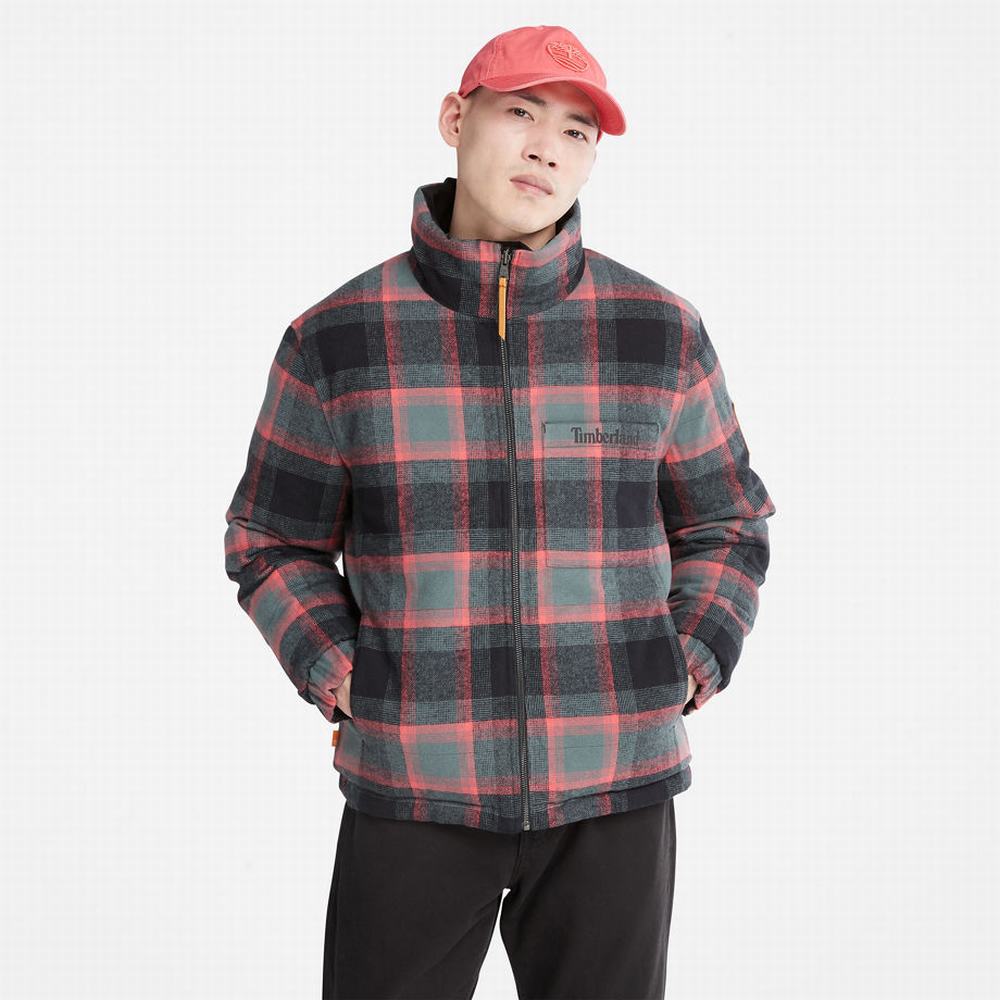 Timberland Welch Mountain Reversible Puffer Ceket Erkek Siyah | TR-6312Q