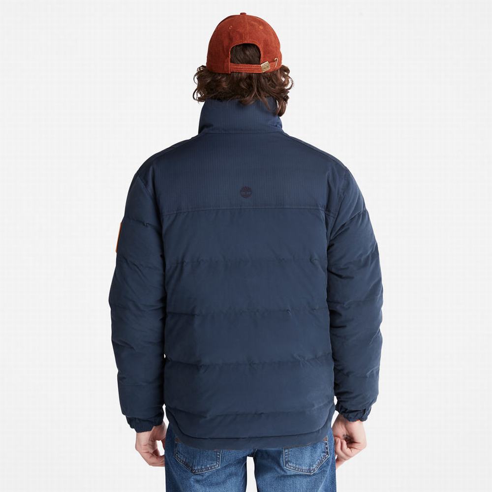 Timberland Welch Mountain Reversible Puffer Ceket Erkek Lacivert | TR-8632M