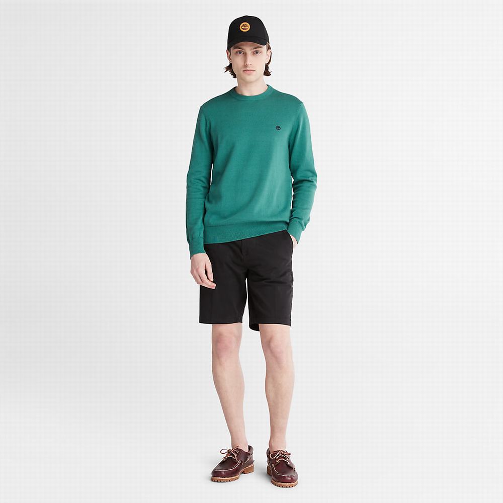 Timberland Williams River Crewneck Süveter Erkek Yeşil | TR-4589D