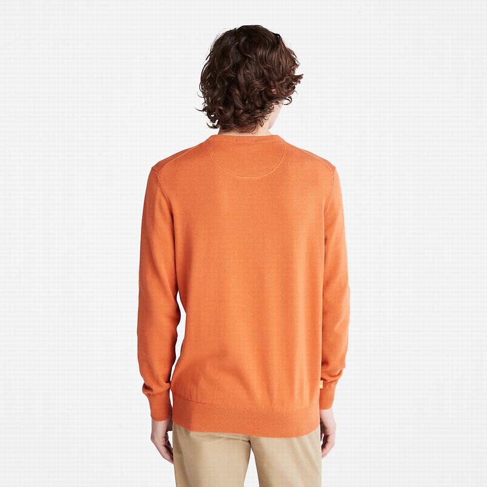 Timberland Williams River Crewneck Süveter Erkek Turuncu | TR-6349F