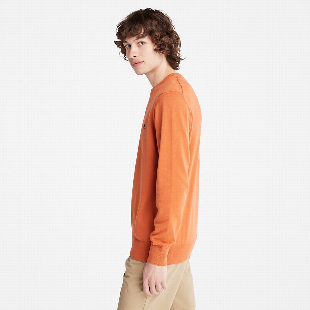 Timberland Williams River Crewneck Süveter Erkek Turuncu | TR-6349F
