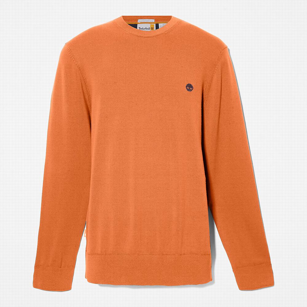 Timberland Williams River Crewneck Süveter Erkek Turuncu | TR-6349F