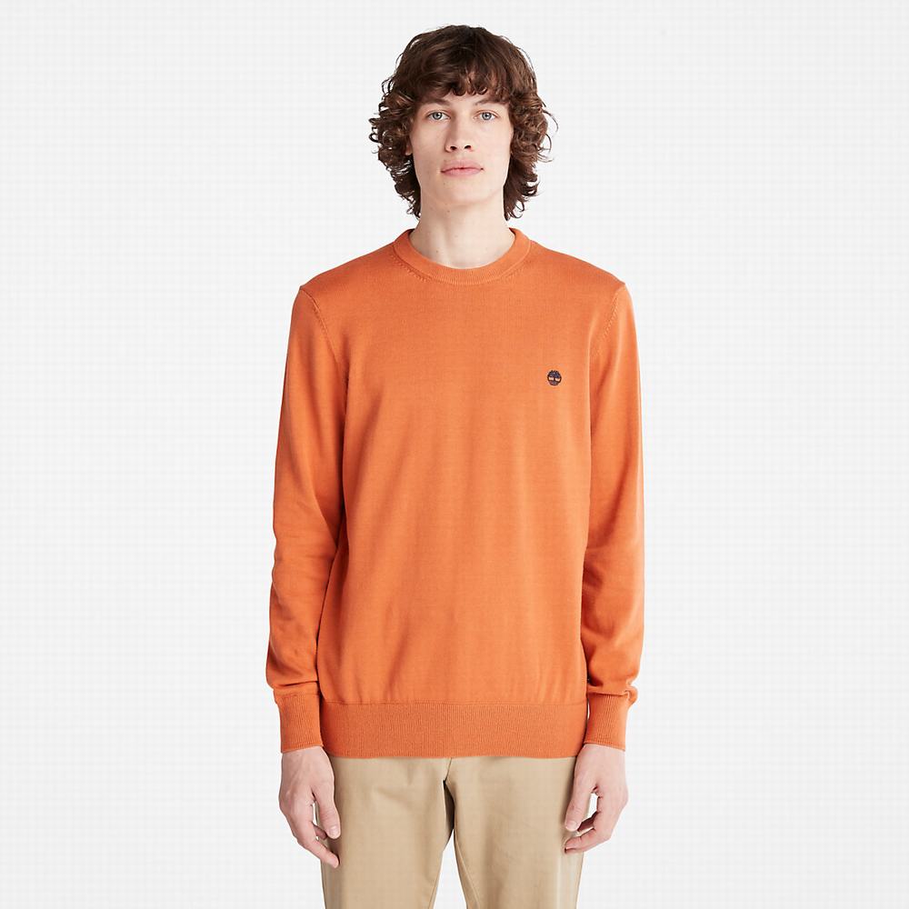 Timberland Williams River Crewneck Süveter Erkek Turuncu | TR-6349F