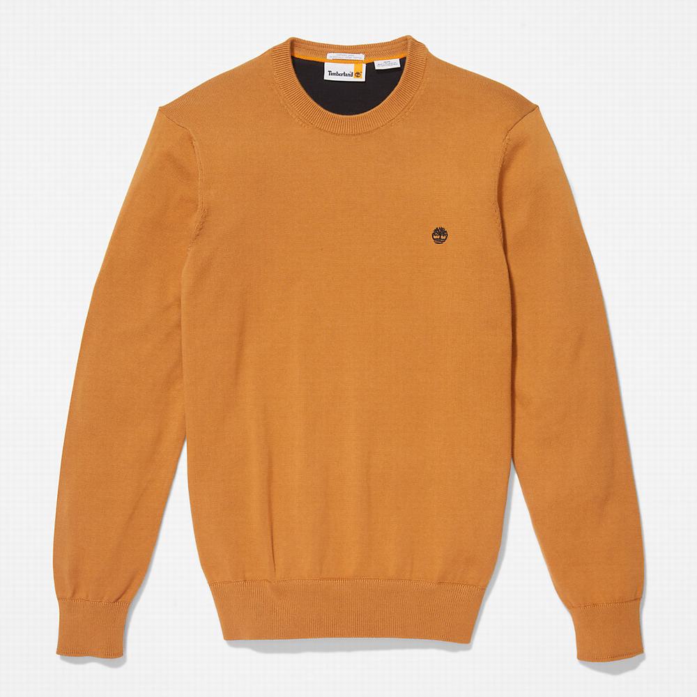 Timberland Williams River Organic Pamuklu Kazak Erkek Sarı | TR-0342J