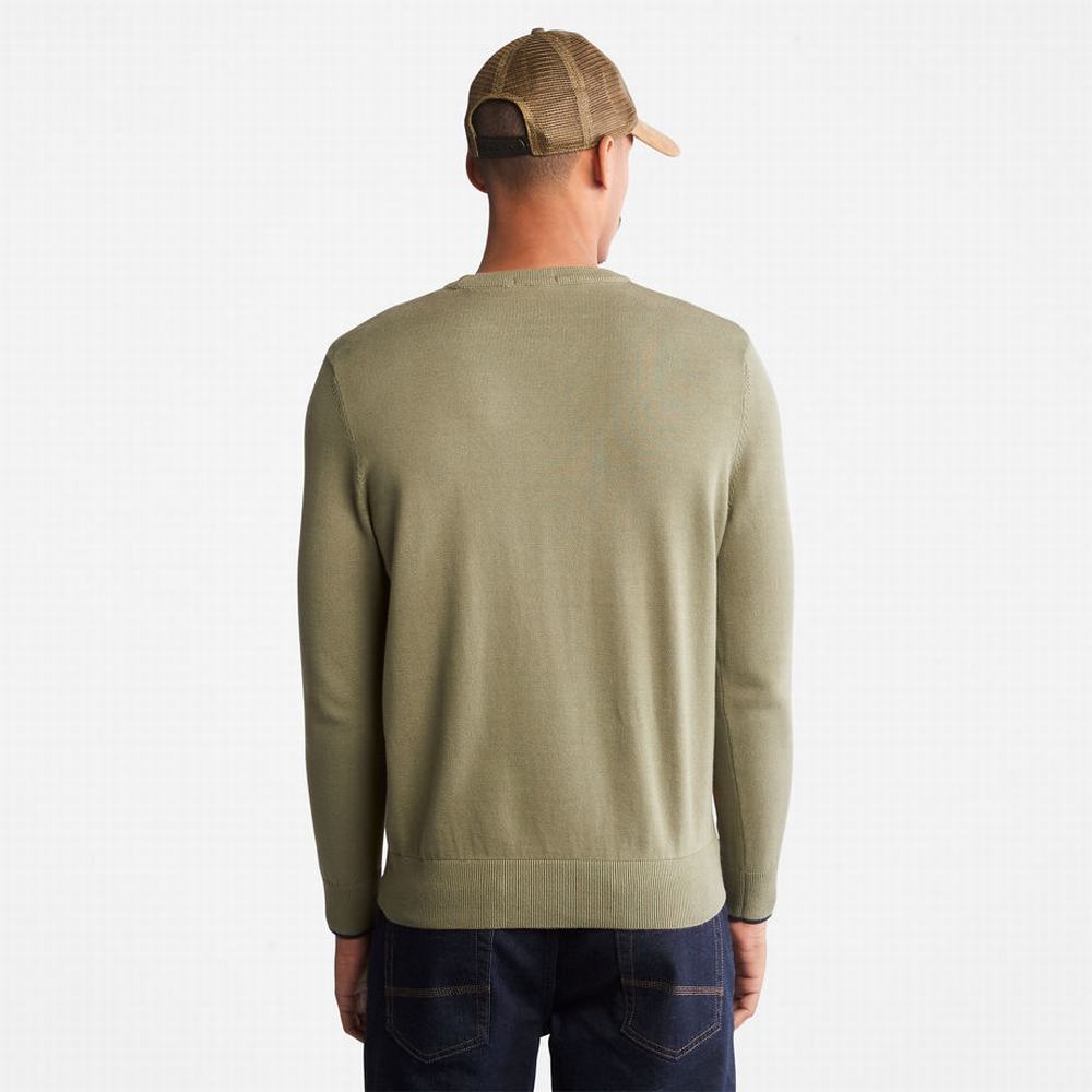 Timberland Williams River Organic Pamuklu Kazak Erkek Yeşil | TR-4850V