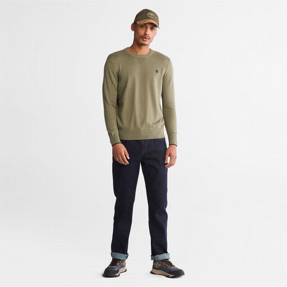 Timberland Williams River Organic Pamuklu Kazak Erkek Yeşil | TR-4850V