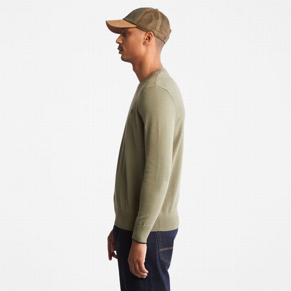 Timberland Williams River Organic Pamuklu Kazak Erkek Yeşil | TR-4850V