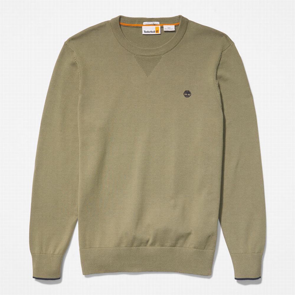 Timberland Williams River Organic Pamuklu Kazak Erkek Yeşil | TR-4850V