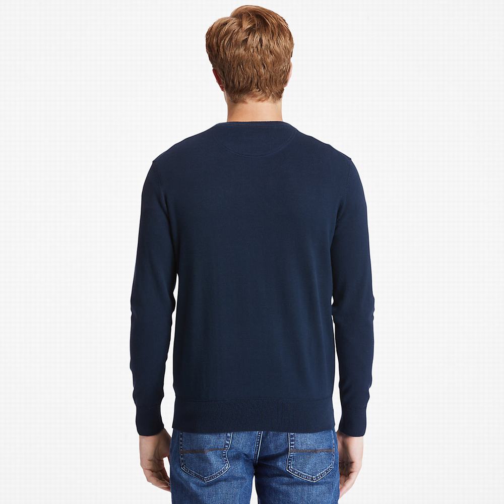 Timberland Williams River Organic Pamuklu Kazak Erkek Lacivert | TR-9304X