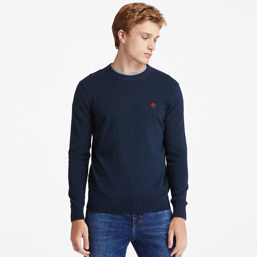 Timberland Williams River Organic Pamuklu Kazak Erkek Lacivert | TR-9304X