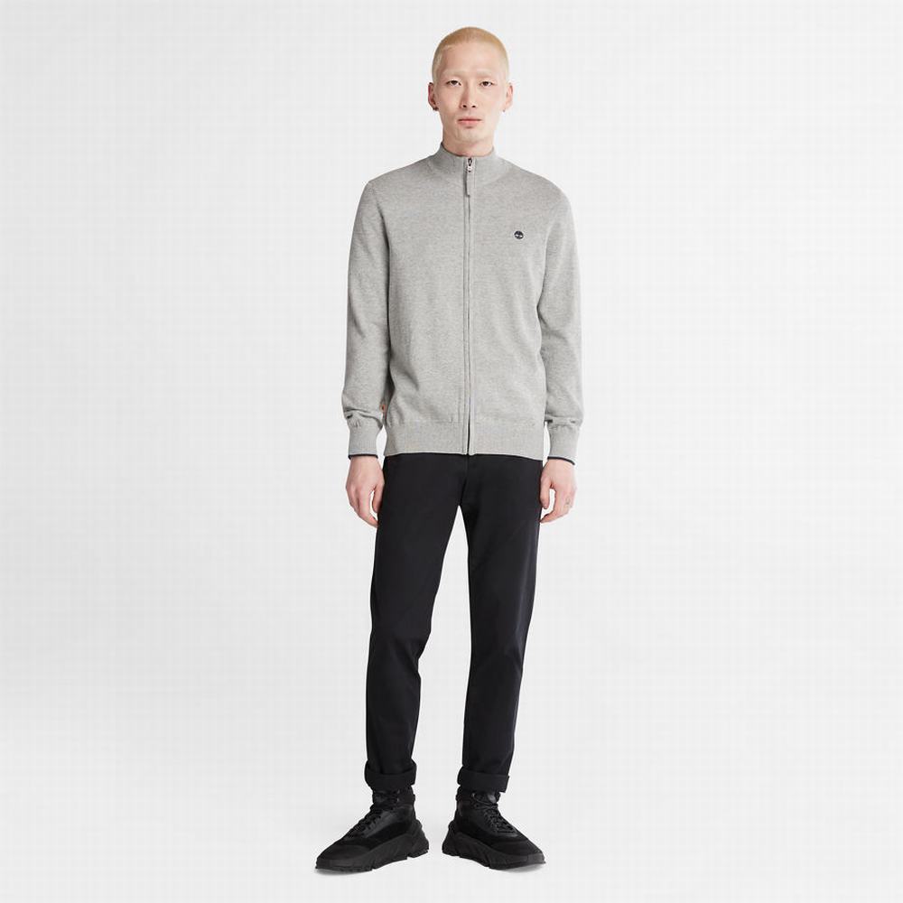 Timberland Williams River Zip-front Kazak Erkek Gri | TR-6942J