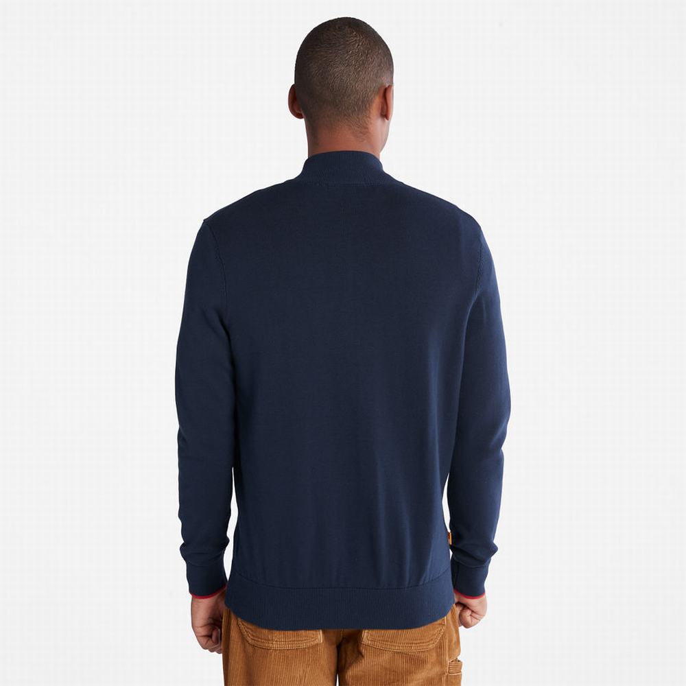 Timberland Williams River Zip-front Kazak Erkek Lacivert | TR-9621K