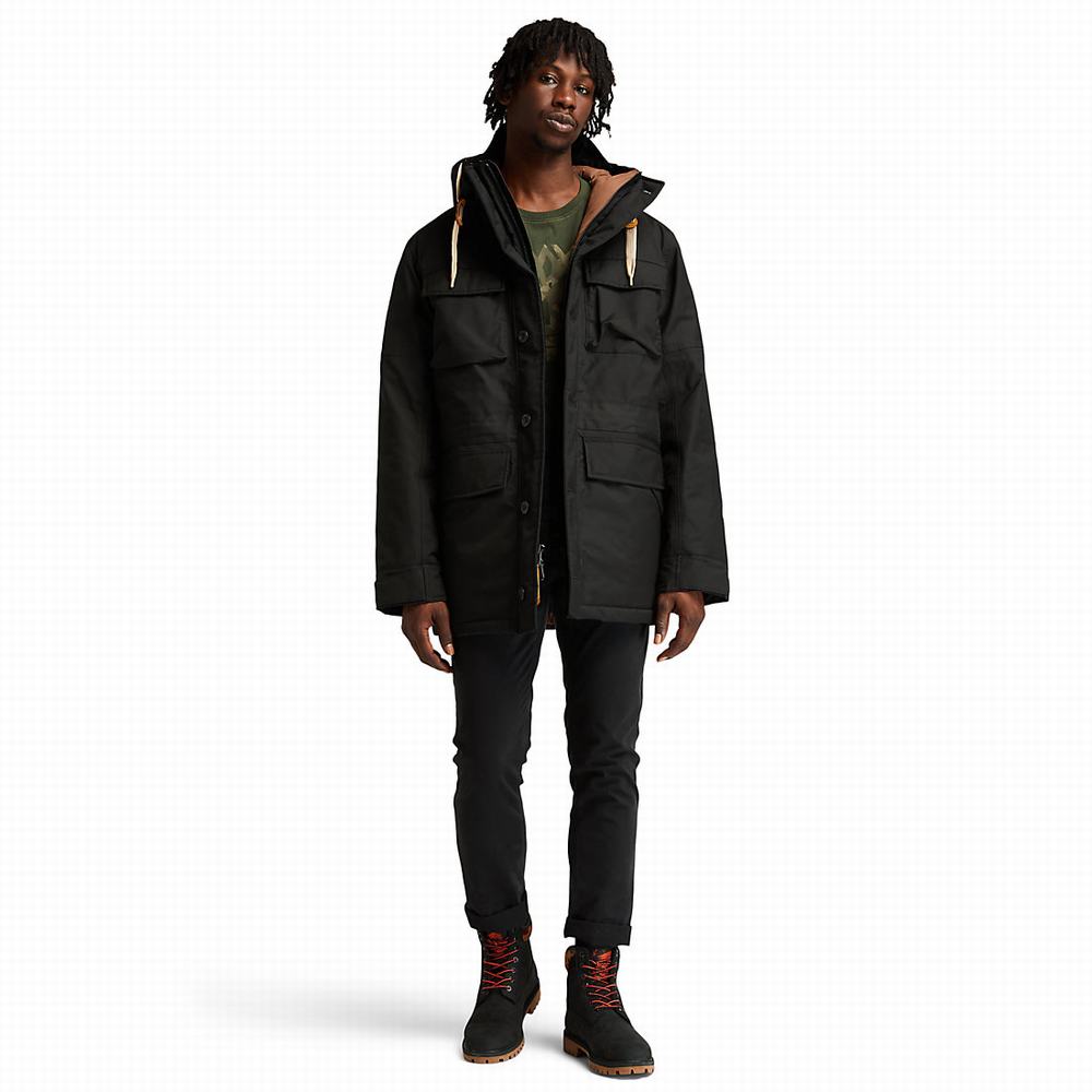 Timberland Wilmington DryVent™ Field Parka Ceketler Erkek Siyah | TR-2019C