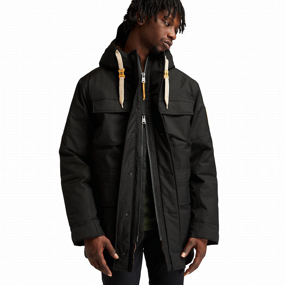 Timberland Wilmington DryVent™ Field Parka Ceketler Erkek Siyah | TR-2019C
