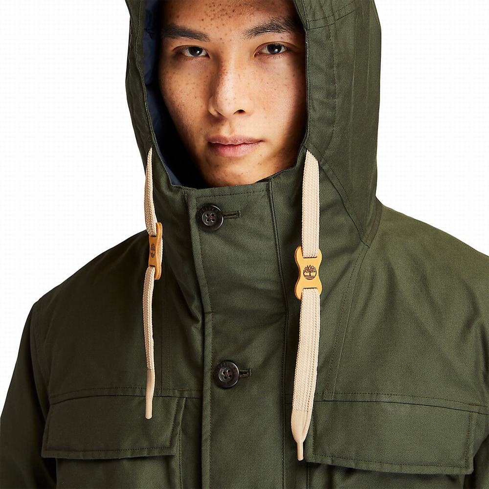 Timberland Wilmington DryVent™ Field Parka Ceketler Erkek Koyu Yeşil | TR-3195X