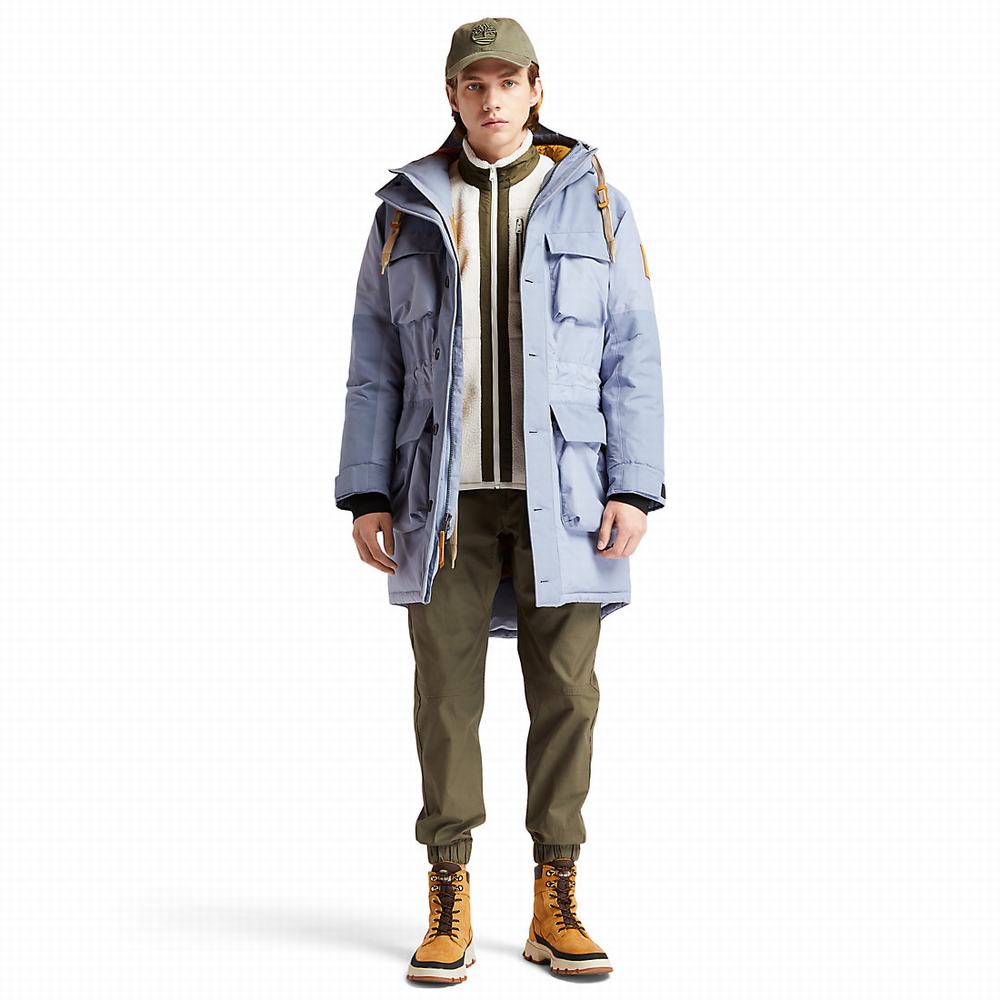 Timberland Wilmington Expedition EK+ Waterproof Parka Ceketler Erkek Mavi | TR-5986F