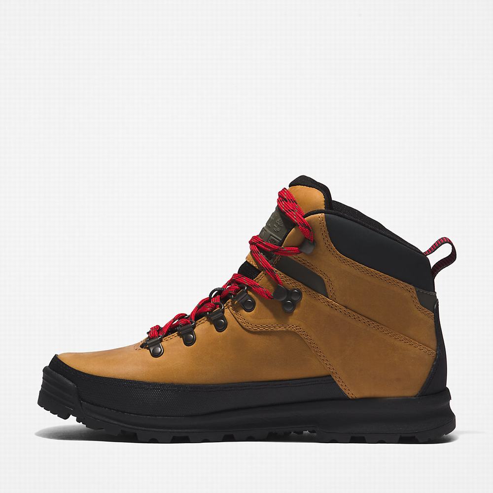 Timberland World Hiker Yürüyüş Botu Erkek Açık Kahverengi | TR-9241D