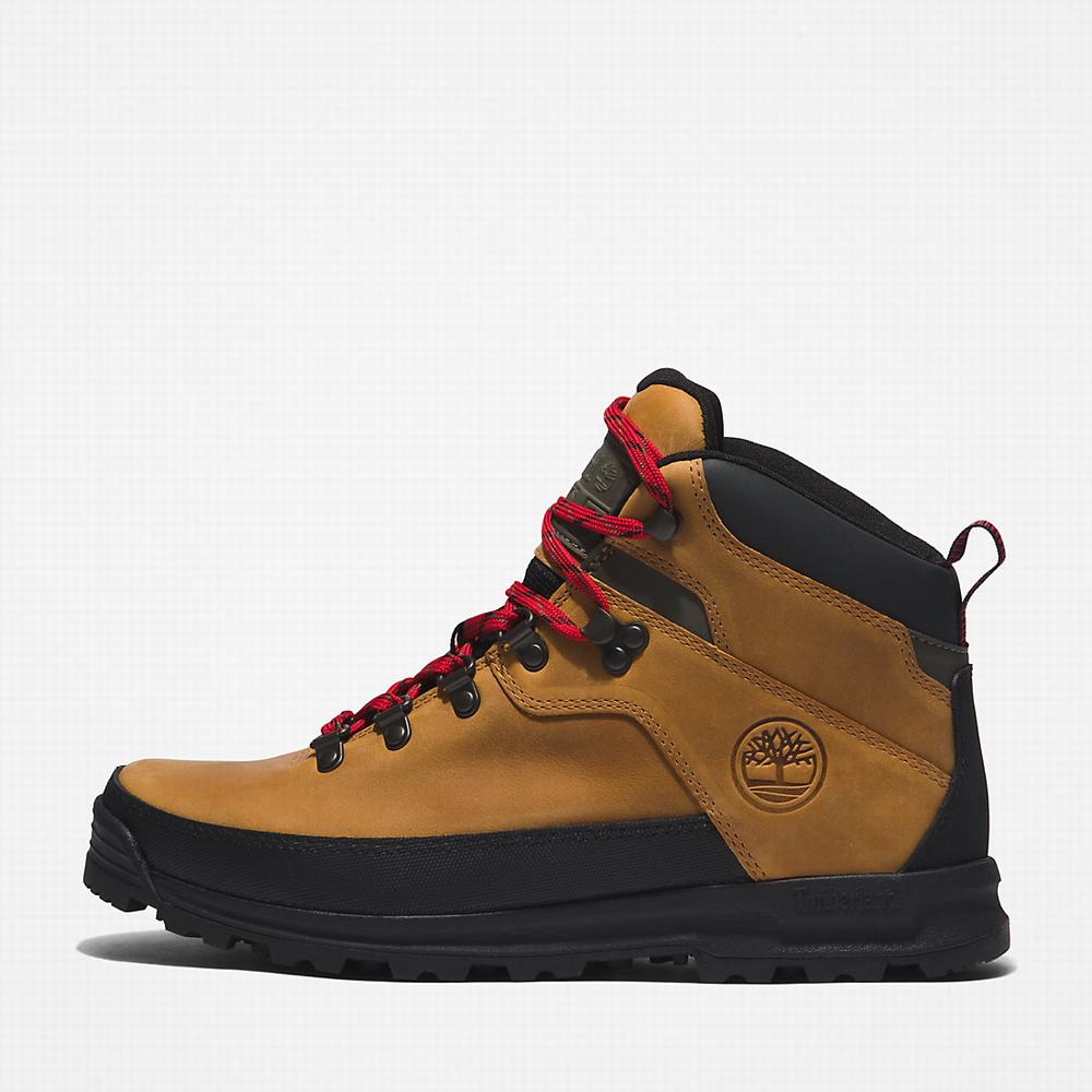 Timberland World Hiker Yürüyüş Botu Erkek Açık Kahverengi | TR-9241D