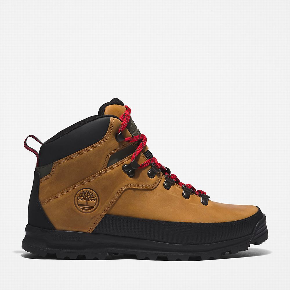 Timberland World Hiker Yürüyüş Botu Erkek Açık Kahverengi | TR-9241D