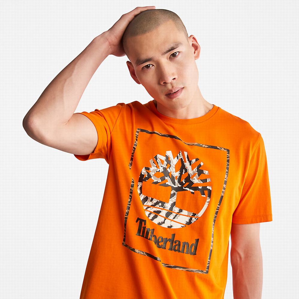 Timberland Year of the Tiger Tişört Erkek Turuncu | TR-5291Q