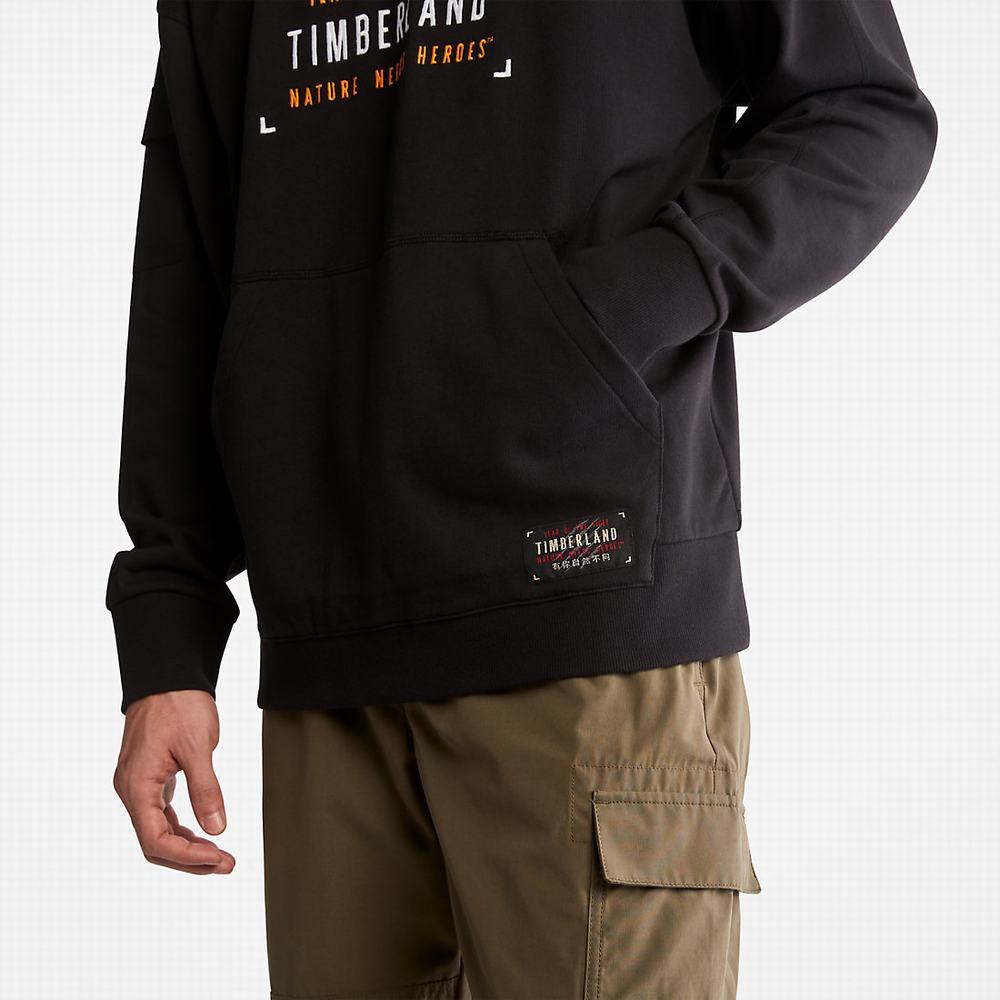 Timberland Year of the Tiger Tişörtü Erkek Siyah | TR-0567E