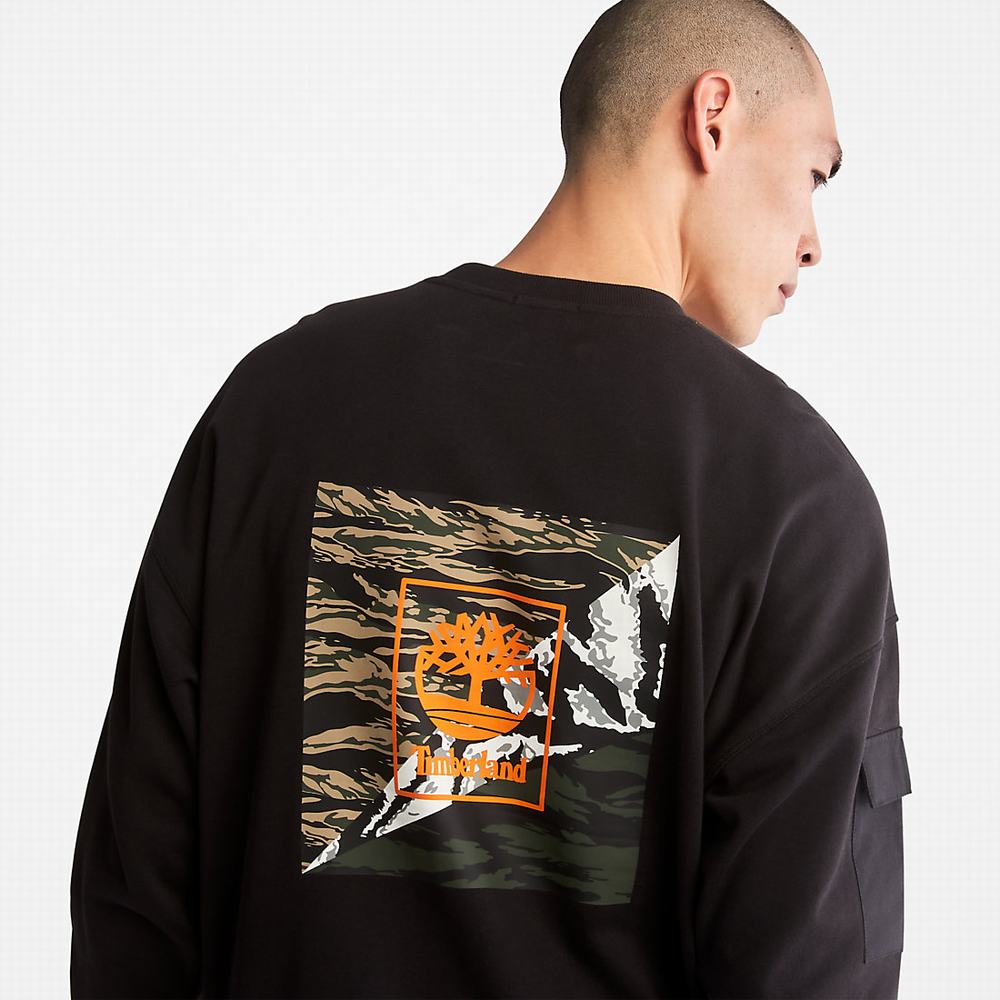 Timberland Year of the Tiger Tişörtü Erkek Siyah | TR-0567E