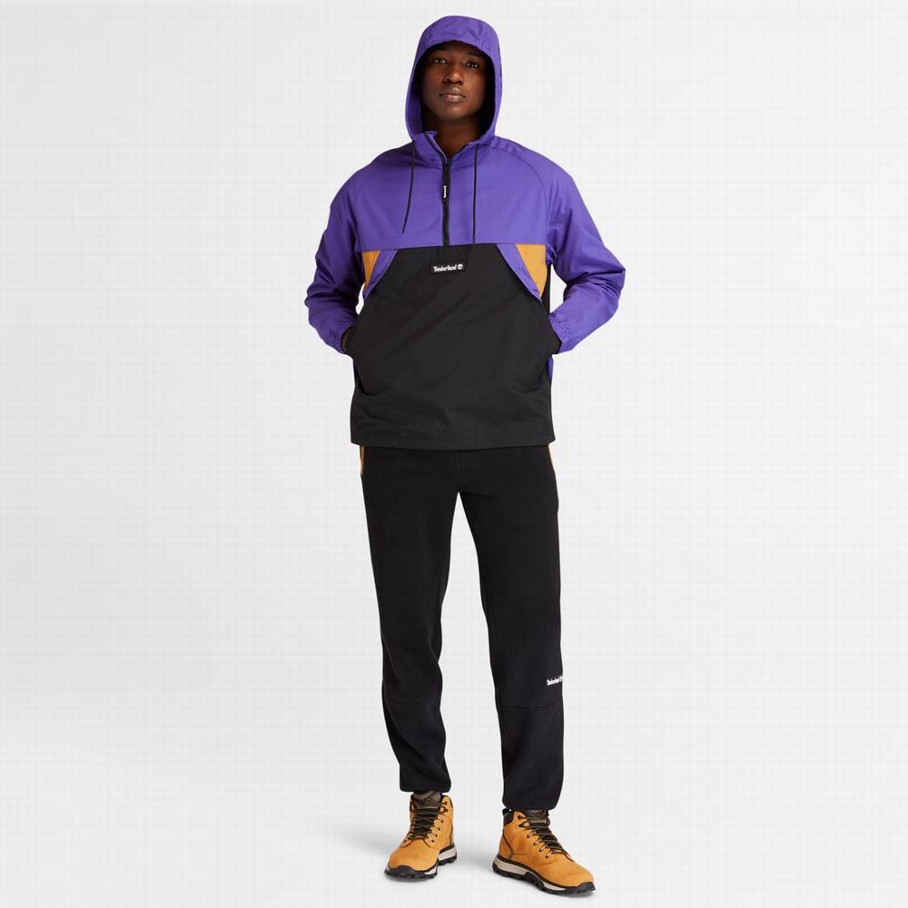Timberland Zip-Neck Windbreaker Rüzgarlık Kadın Koyu Mavi Siyah | TR-7241A