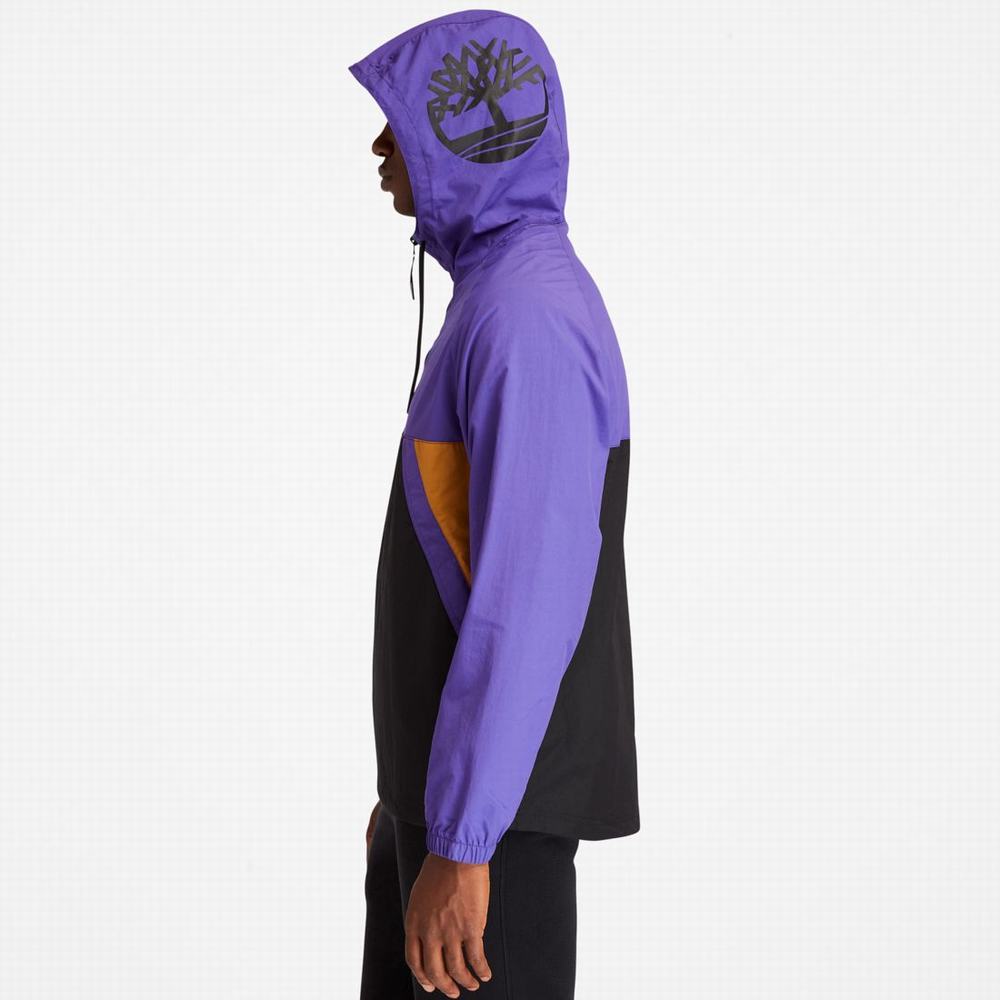 Timberland Zip-Neck Windbreaker Rüzgarlık Kadın Koyu Mavi Siyah | TR-7241A