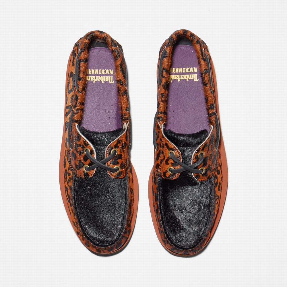 Timberland x Wacko Maria Classic 2-Eye Tekne Ayakkabısı Erkek Kahverengi | TR-2817Y