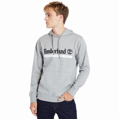 Timberland 1973 Kukuletalı Tişörtü Erkek Gri | TR-2639E