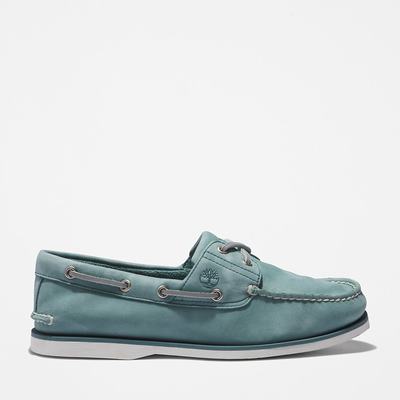 Timberland 2-Eye Classic Tekne Ayakkabısı Erkek Açık Mavi | TR-0961R