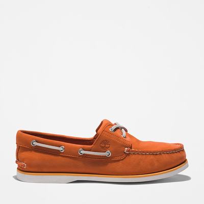 Timberland 2-Eye Classic Tekne Ayakkabısı Erkek Turuncu | TR-8619A